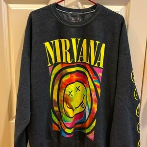 Nirvana Sweatshirt Size Small